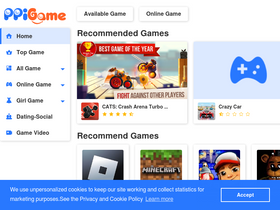 'ppigame.com' screenshot