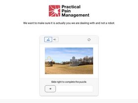 'practicalpainmanagement.com' screenshot