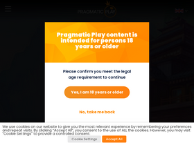'pragmaticplay.com' screenshot