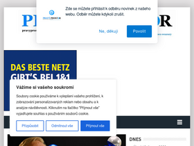 'pravyprostor.net' screenshot