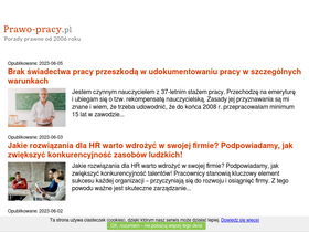 'prawo-pracy.pl' screenshot