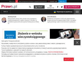 'prawo.pl' screenshot