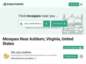 'prayersconnect.com' screenshot