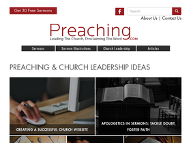 'preaching.com' screenshot