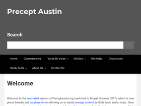 'preceptaustin.org' screenshot
