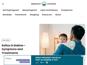 'pregnantchicken.com' screenshot
