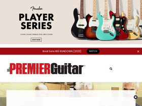 'premierguitar.com' screenshot