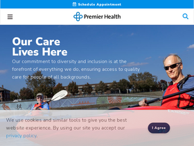 'premierhealth.com' screenshot