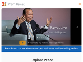'premrawat.com' screenshot
