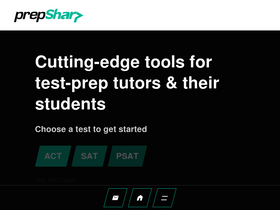 'prepsharp.com' screenshot