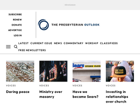 'pres-outlook.org' screenshot