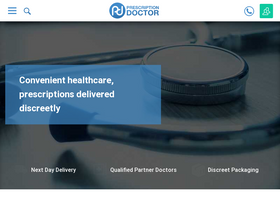 'prescriptiondoctor.com' screenshot