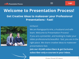 'presentation-process.com' screenshot