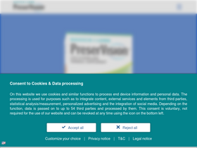 'preservision.com' screenshot