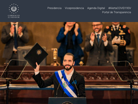 'presidencia.gob.sv' screenshot