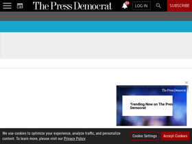 'pressdemocrat.com' screenshot