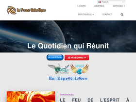 'pressegalactique.com' screenshot