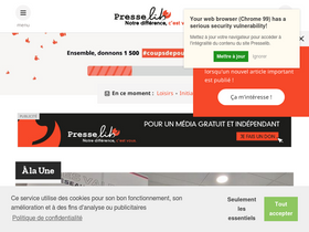 'presselib.com' screenshot
