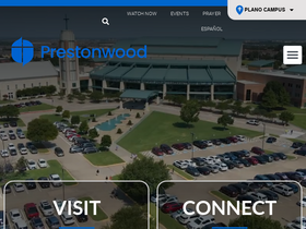 'prestonwood.org' screenshot