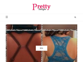 'prettydesigns.com' screenshot