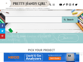 'prettyhandygirl.com' screenshot