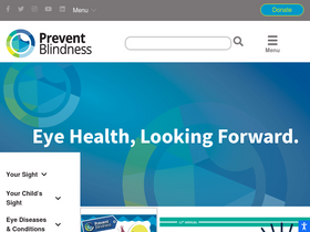 'preventblindness.org' screenshot
