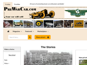 'prewarcar.com' screenshot