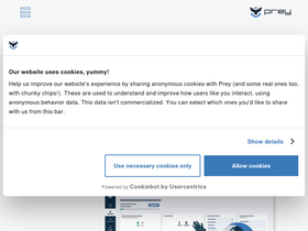 'preyproject.com' screenshot