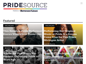 'pridesource.com' screenshot