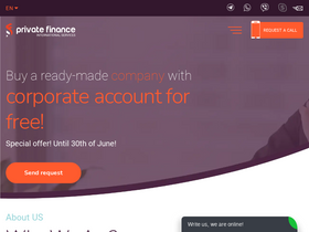 'prifinance.com' screenshot