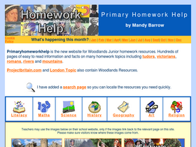 'primaryhomeworkhelp.co.uk' screenshot