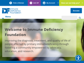 'primaryimmune.org' screenshot