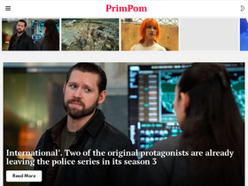 'primpom.com' screenshot