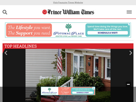 'princewilliamtimes.com' screenshot