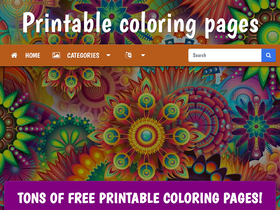 'printablefreecoloring.com' screenshot