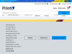 'printi.com.br' screenshot