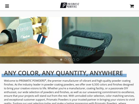 'prismaticpowders.com' screenshot
