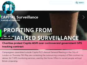 'privacyinternational.org' screenshot