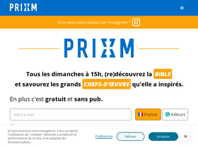 'prixm.org' screenshot