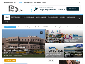 'priyadogra.com' screenshot