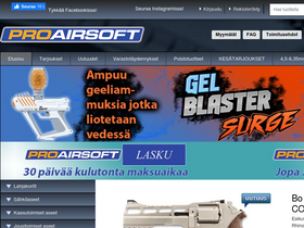 'proairsoft.com' screenshot