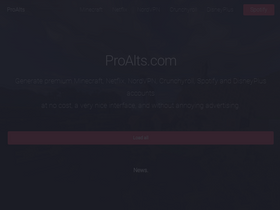 'proalts.com' screenshot