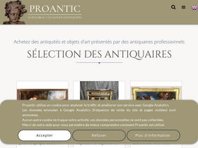 'proantic.com' screenshot