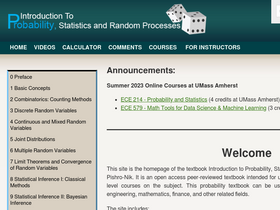 'probabilitycourse.com' screenshot