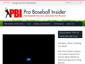'probaseballinsider.com' screenshot