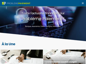 'probleme-paiement.fr' screenshot