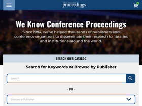 'proceedings.com' screenshot