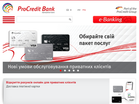 'procreditbank.com.ua' screenshot