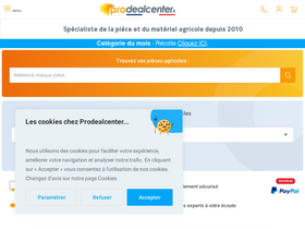 'prodealcenter.fr' screenshot