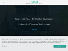 'produck.de' screenshot